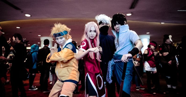 Costumes - Four Person in Naruto Costume