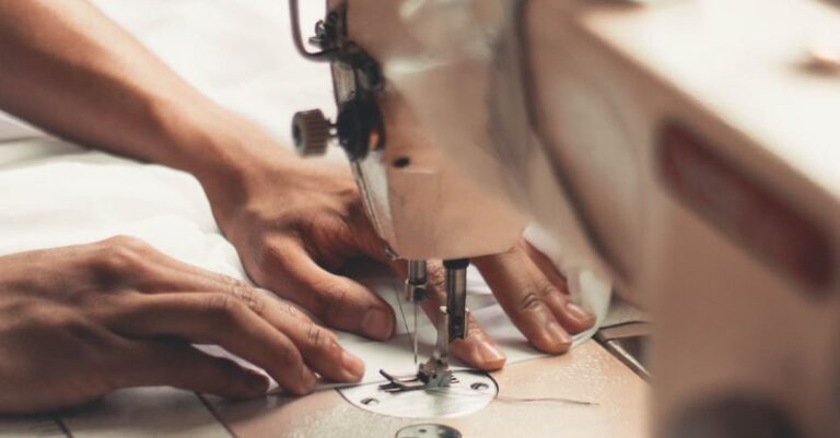 DIY Machine - Person Holding Sewing Machine